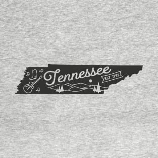 State of Tennessee Graphic Tee T-Shirt